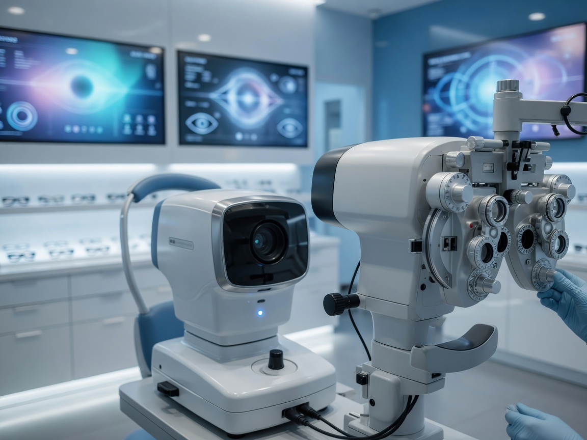 Examen digital con tecnología óptica avanzada